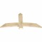 Ekena Millwork Bellingham Rough Sawn Timber Gable Bracket, Douglas Fir, 60"W x 30"H x 2"D x 6"F, 12/12 Pitch GBW060X30X0206BEL00RDF - alternate 3